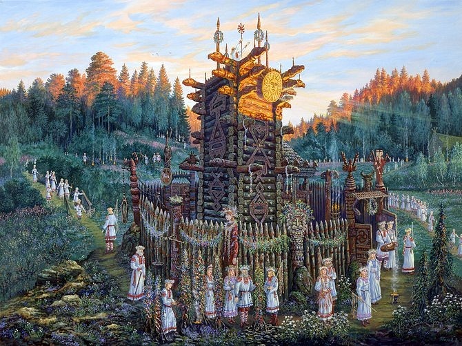 О храмах древних славян